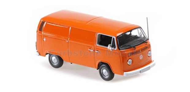 Modelauto 1:43 | Minichamps 940053064 | Volkswagen t2 delivery van orange 1972