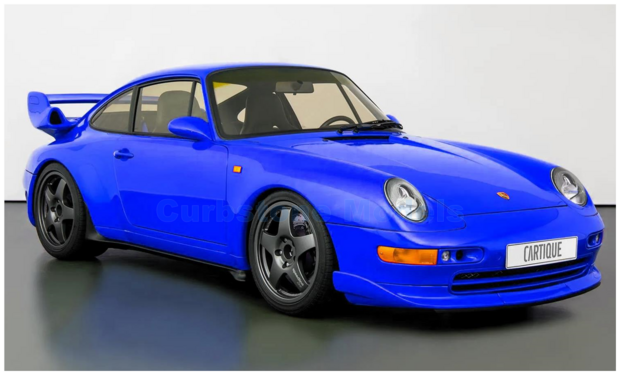 Modelauto 1:18 | Minichamps 155061121 | Porsche 911 Carrera RS (993) Blue 1994