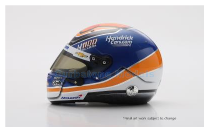 Modelauto 1:5 | Spark 5HSP106 | Arai Helmet H1100 | Arrows McLaren HendrickCars.com 2024 - K.Larson