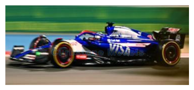 Modelauto 1:64 | Spark Y372 | Racing bulls VCARB01 | Visa Cash App RB Formula One Team 2024 #3 - D.Ricciardo