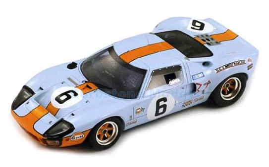 Modelauto 1:43 | Spark 43LM69 | Ford GT 40 | John Wyer Automotive Engineering 1969 #6 - J.Ickx - J.Oliver
