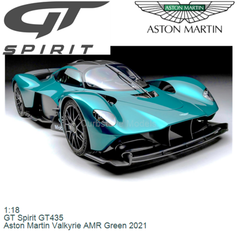 1:18 | GT Spirit GT435 | Aston Martin Valkyrie AMR Green 2021