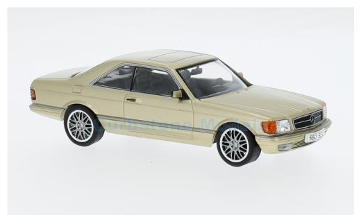 1:43 | IXO-Models CLC537N.22 | Mercedes Benz 500 SEC Metallic Gold 1981
