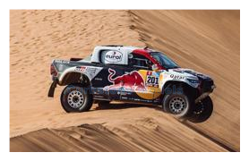 1:43 | Spark S5870 | Toyota Hilux Dakar 2022 #201 - M.Baumel - N.Al Attiyah