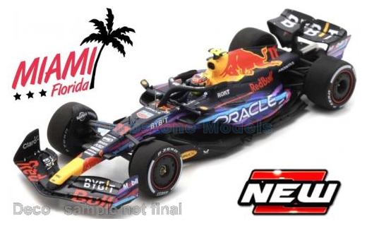 Modelauto 1:18 | Bburago 18-18003PM | Red Bull Racing RB19 RBPT 2023 #11 - S.Pérez