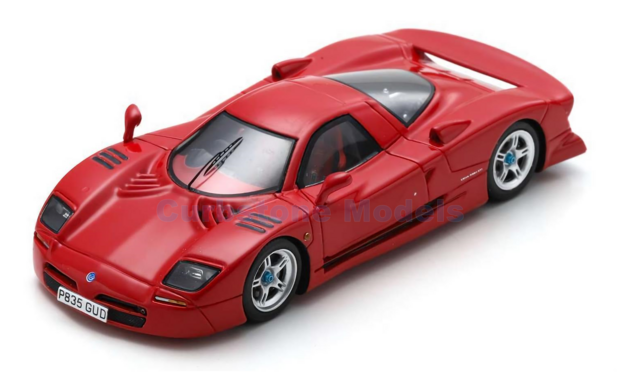 Modelauto 1:43 | Spark S3574 | Nissan R390 GT1 Road Version Red 1997