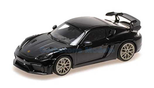 Modelauto 1:43 | Minichamps 410069700 | Porsche 718 Cayman GT4 RS Black 2021