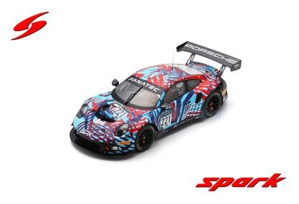 Modelauto 1:18 | Spark 18SP167 | Porsche 911 GT3 R | GPX Martini Racing 2022 #221 - R.Lietz - M.Christensen - K.Estre