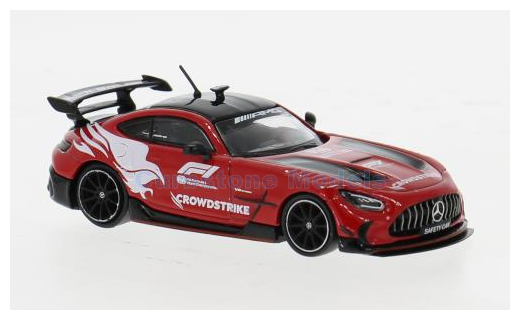 Modelauto 1:64 | Tarmac Works G-042-SC | Mercedes AMG GT Black Series Safety Car 2022 - B.Schneider