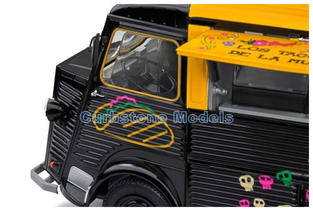 Modelauto 1:18 | Solido 1804819 | Citroën Type HY Los Tacos de la Muerte 1969