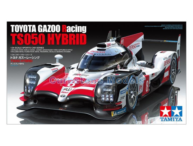 Bouwpakket 1:24 | Tamiya 24349 | Toyota Gazoo Racing TS050 Hybrid LMP1 2018 #8 - S.Buemi - F.Alonso - K.Nakajima