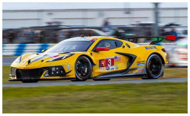 Modelauto 1:43 | TSM TSM430512 | Chevrolet Corvette C8.R | Corvette Racing 2020 #3 - N.Catsburg - A.Garcia - J.Taylor
