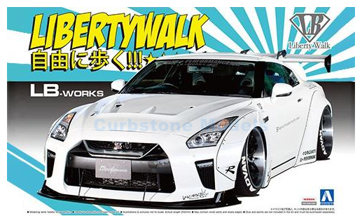 Bouwpakket 1:24 | Aoshima AO05590 | Nissan R35 GT-R LB Works | Libertywalk