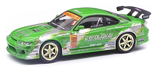 Modelauto 1:43 | Aoshima MC AOG74459 | Nissan Silvia S15 D1-GP 2003