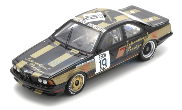 Modelauto 1:43 | Spark SB670 | BMW 635 CSi | Jean-Pierre Castel Racing 1986 #19 - L.guitteny - L.Robert - J.Castel 