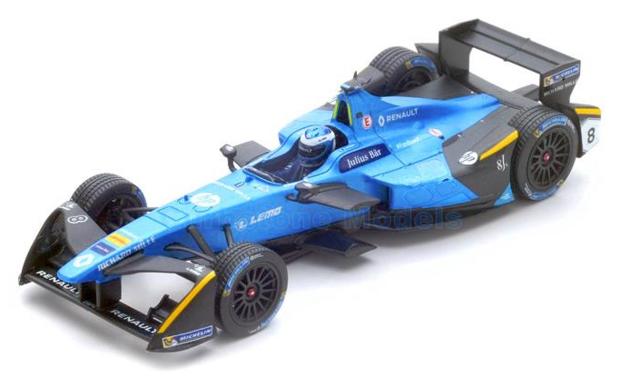 Modelauto 1:43 | Spark S5921 | Spark RT Dallara SRT 01E | Renault e.Dams 2016 #8 - N.Prost