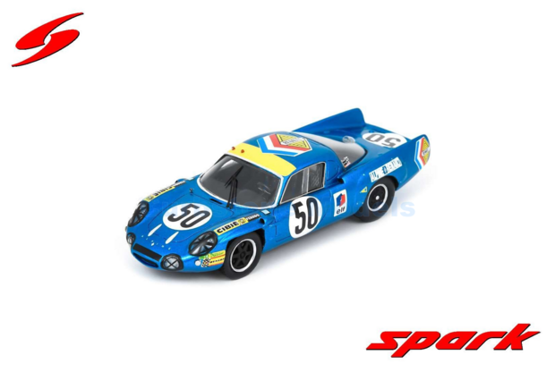 Modelauto 1:43 | Spark S5697 | Société des Automobiles Alpine A210 1969 #50 - A.Serpaggi - C.Ethuin