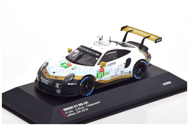 Modelauto 1:43 | IXO-Models LE43059 | Porsche 911 991 RSR 2019 #91 - R.Lietz - F.Makowiecki - G.Bruni