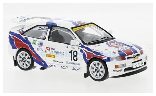 Modelauto 1:43 | IXO-Models RAC415A.22 | Ford Escort RS Cosworth | Maxi Managering 1996 #18 - V.Blahna - J.Pelc