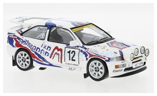 Modelauto 1:43 | IXO-Models RAC415B.22 | Ford Escort RS Cosworth | Maxi Managering 1997 #12 - V.Blahna - I.Hrubý