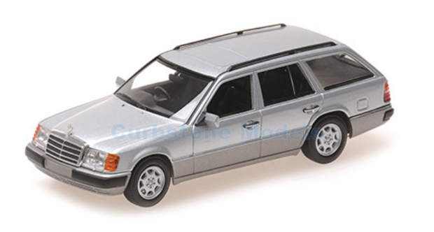 Modelauto 1:87 | Minichamps 870034212 | Mercedes Benz E-Class Break Silver 1991