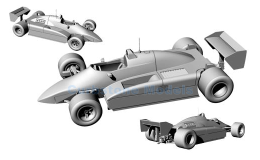 Bouwpakket 1:43 | Tameo SLK108 | Brabham BT50 BMW 1981 #5 - N.Piquet