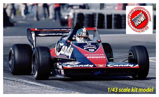 Bouwpakket 1:43 | Tameo SLK112 | Toleman Hart TG183B 1983 #33 - D.Warwick - B.Giacomelli