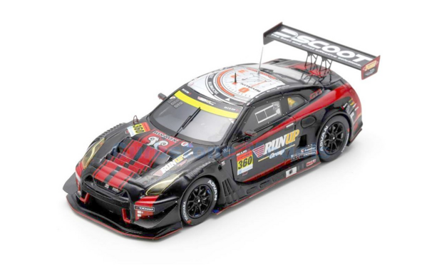 Modelauto 1:43 | Spark SGT185 | Nissan GT-R GT3 NISMO GT300 | K-Tunes Racing 2024 #360 - T.Otaki - T.Aoki - R.Arakawa - A.Tamak