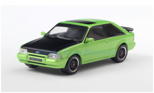 Modelauto 1:43 | IXO-Models CLC584N.22 | Ford Escort Mk.4 XR3 Green and Black 1990