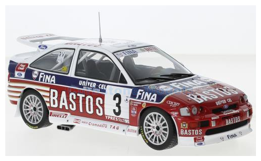 Modelauto 1:24 | IXO-Models 24RAL017A | Ford Escort RS Cosworth WRC | Bastos Fina 1995 #3 - P.Snijers - D.Colebunders