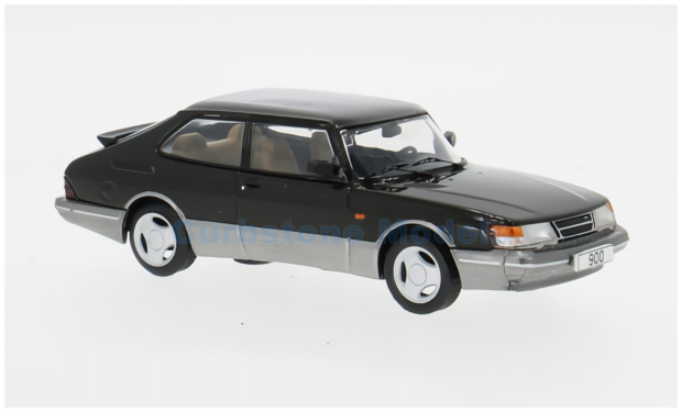 Modelauto 1:43 | IXO-Models CLC577N.22 | Saab 900 Turbo Black 1988