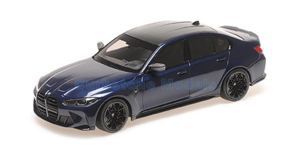 Modelauto 1:18 | Minichamps 155020201 | BMW M3 Frozen Portimao Blau 2020