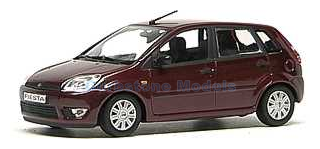 Modelauto 1:43 | Minichamps 400081101 | Ford Fiesta Metallic Red 2001