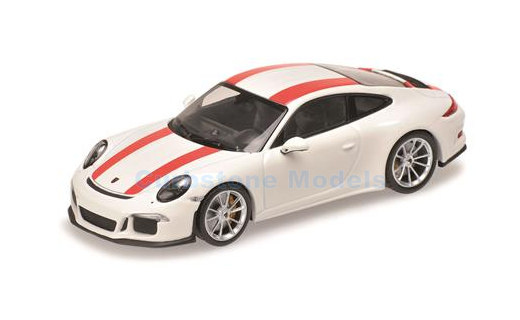 Modelauto 1:12 | Minichamps 125066320 | Porsche 911 R White 2016