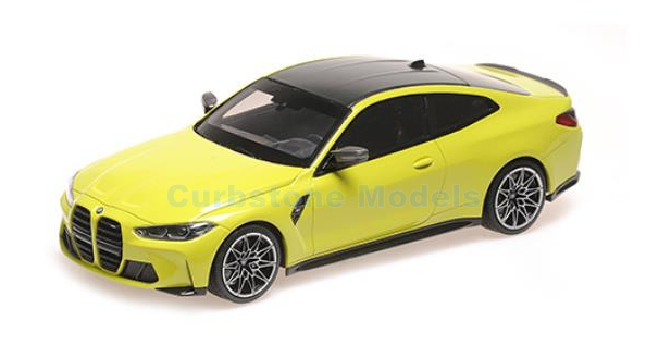 Modelauto 1:18 | Minichamps 155020120 | BMW M4 Yellow 2020