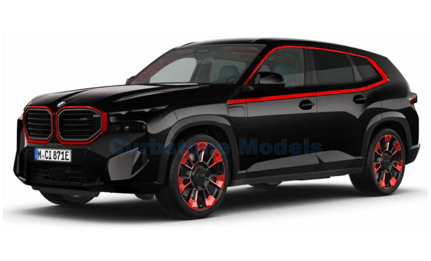 Modelauto 1:43 | Minichamps 410023301 | BMW XM Metallic Black 2023