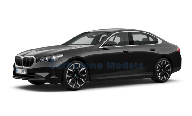 Modelauto 1:87 | Minichamps 870024404 | BMW I5 Metallic Black 2024