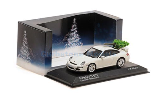 Modelauto 1:43 | Minichamps 400065405 | Porsche 911 GT3 White 2006