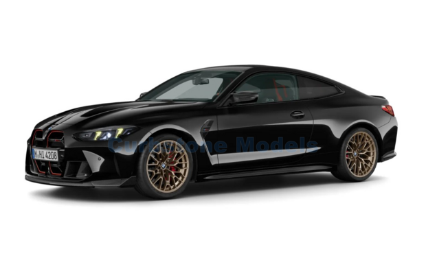 Modelauto 1:87 | Minichamps 870025321 | BMW M M4 CS Metallic Black 2023