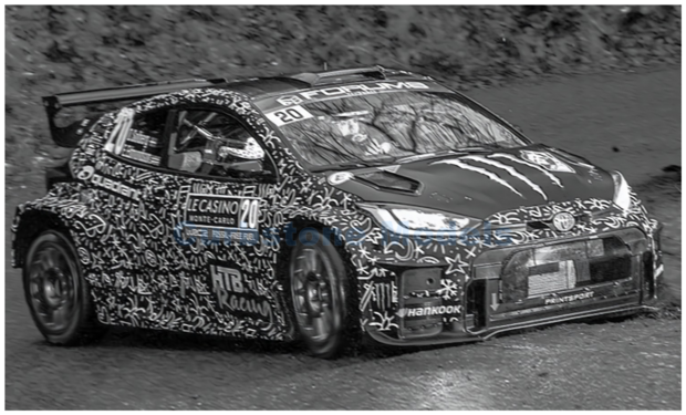 Modelauto 1:18 | IXO-Models 18RMC232.22 | Toyota Gazoo Racing GR Yaris Rally2 2024 #20 - E.Edmondson - O.Solberg