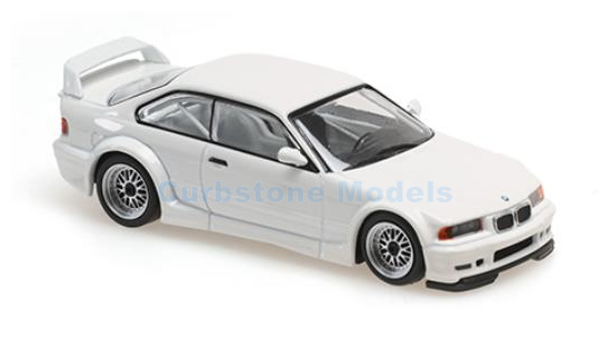 Modelauto 1:43 | Minichamps 940023381 | BMW M3 E36 GTR White 1993