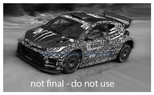 Modelauto 1:18 | IXO-Models 530136105 | Toyota Gazoo Racing WRT GT Yaris Rally2 2025 #20 - E.Edmondson - O.Solberg