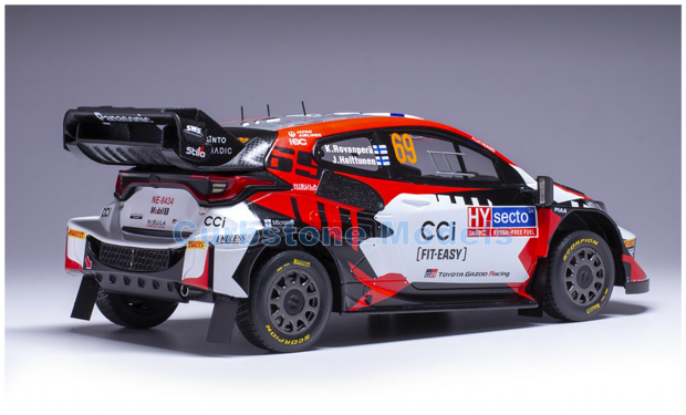 Modelauto 1:18 | IXO-Models 18RMC218.22 | Toyota Gazoo Racing GR Yaris Rally1 Hybrid 2024 #69 - H.Rovanperä - J.Halttunen