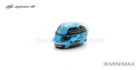 Helm 1:5 | Spark 5HF185 | Bell Helmet | Mercedes-AMG Petronas F1 Team 2025 #63 - G.Russell