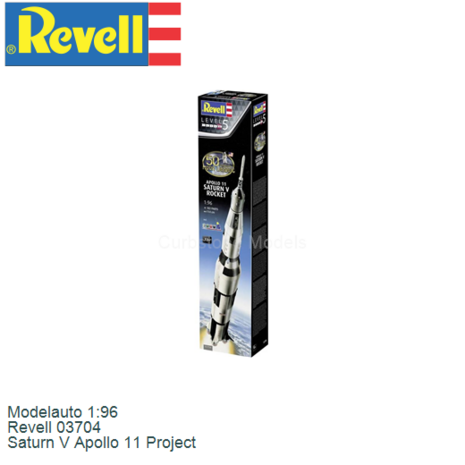 Modelauto 1:96 | Revell 03704 | Saturn V Apollo 11 Project