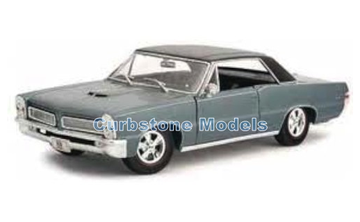 1:18 | Maisto 31885BLUE | Pontiac GTO Blue and Black 1965