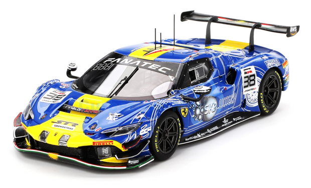 Modelauto 1:43 | BBR Models CS010 | Ferrari 296 GT3 | ST Racing with Rinaldi Racing 2023 #38 - S.Tan - L.Weiss - I.Tutumlu - J.