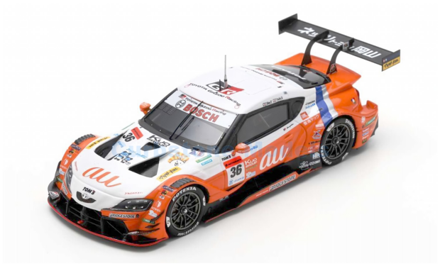 Modelauto 1:43 | Spark 43SGT2021 | Toyota GT Supra GT500 | TOMs TGR Team 2021 #36 - Y.Sekiguchi - S.Tsuboi