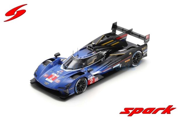 Modelauto 1:18 | Spark 18S639 | Cadillac Racing V-Series.R Hypercar 2024 #2 - Á.Palou - A.Lynn - E.Bamber
