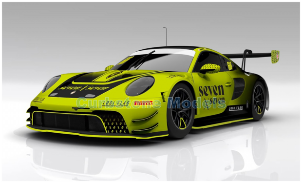Modelauto 1:43 | Spark 43SGT25666 | Porsche GT3 R | Seven x Seven Racing 2025 #666 - K.Fujinami - M.Kondo
